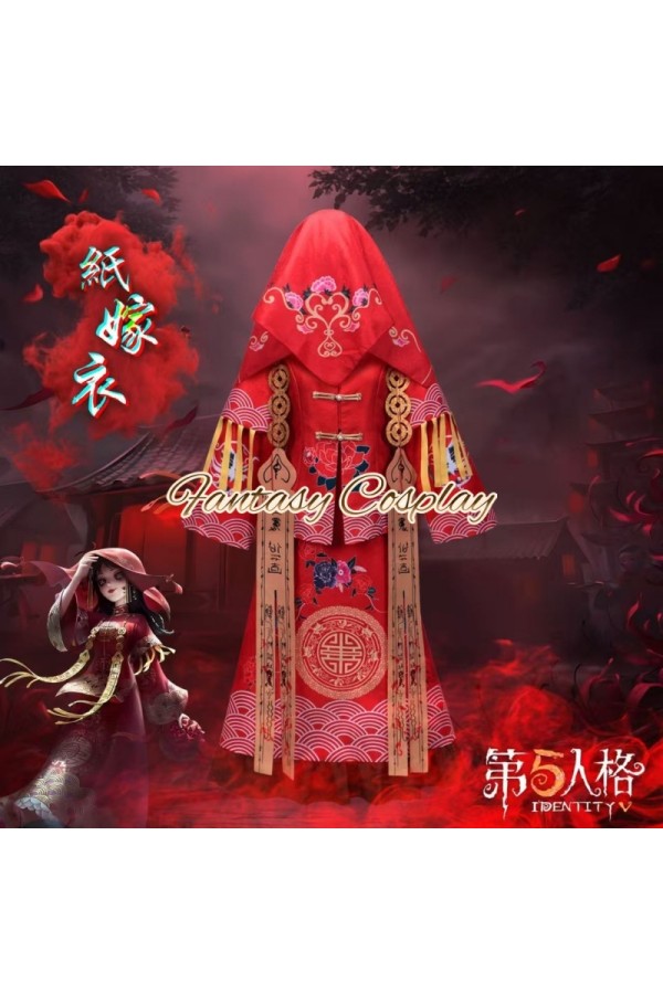 Identity V Perfumer Paper Bride Crossover Nie Moli Hanfu Cosplay Costume